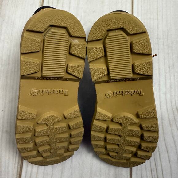 Timberland Toddler Wheat Nubuck Leather 6" Ankle Boots 12C - Picture 7 of 7